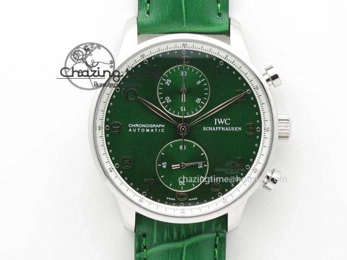 MIROTIME 0303 MoistureWicking Portuguese Real PR IW500704 ZF 1:1 Best Edition On Brown Leather Strap A52010 V 7311